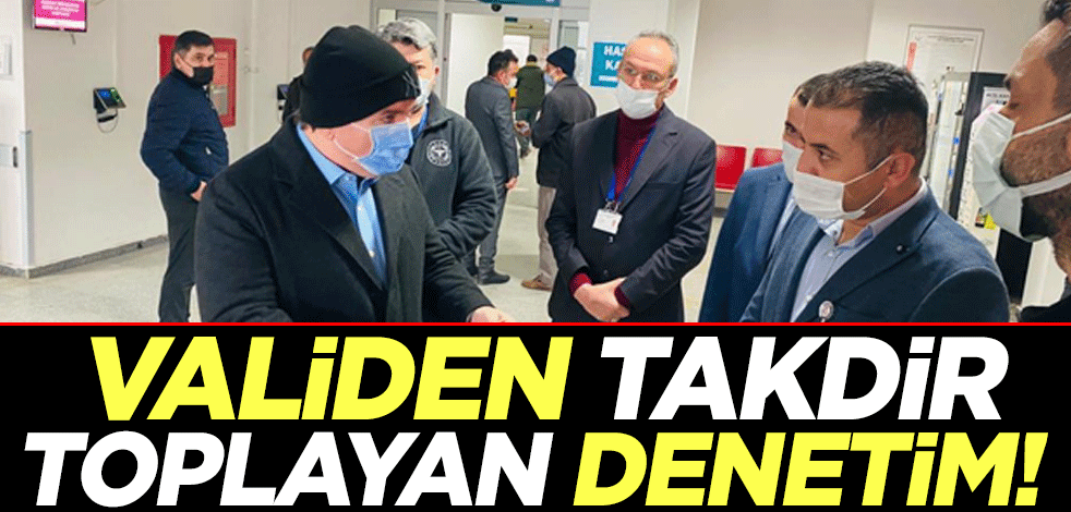 Validen takdir toplayan denetim!