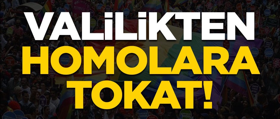 Valilikten homolara tokat!