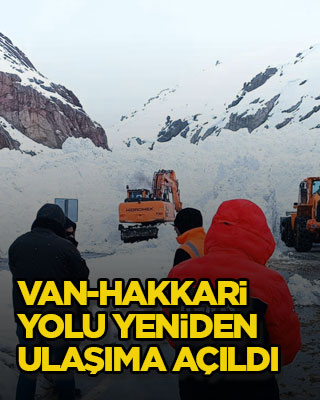 Van-Hakkari yolu yeniden ulaşıma açıldı
