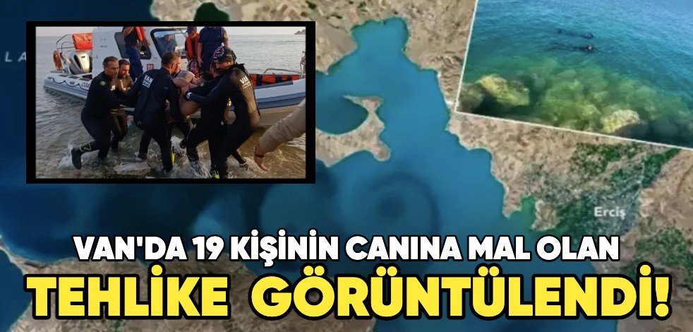 Van'da 19 kişinin canına mal olan tehlike NASA tarafından görüntülendi!