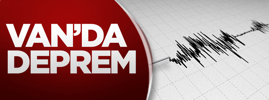 Van'da deprem