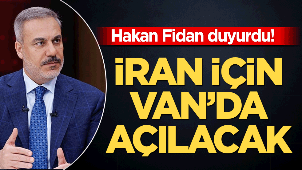 Van'da Önemli Adım! İran Başkonsolosluğu Açılıyor!