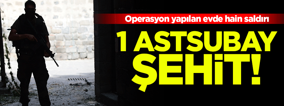 Van'da terör saldırısı: 1 şehit