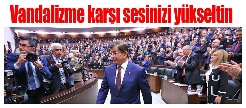 Vandalizme karşı sesinizi yükseltin