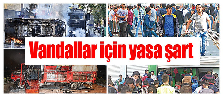 Vandallar için yasa şart