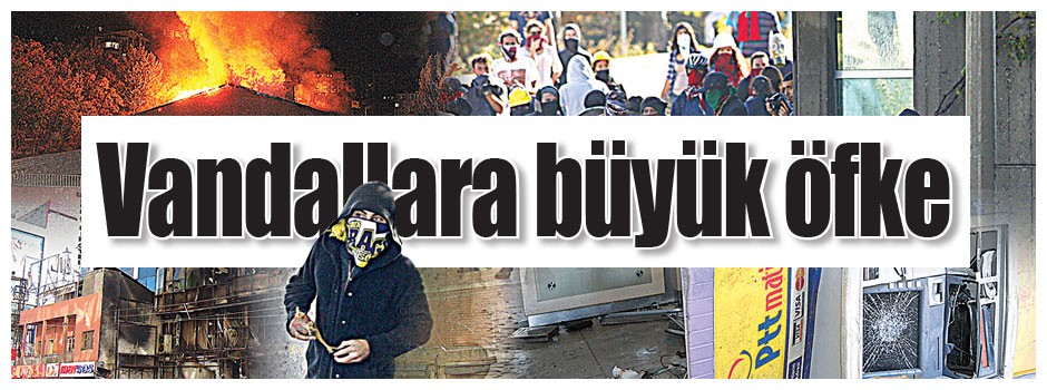 Vandallara büyük öfke