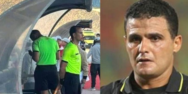 VAR olmayan ligde telefondan pozisyon izleyen hakeme tarihi ceza