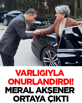 Varlığıyla onurlandırdı! Meral Akşener uzun süre sonra ilk kez görüntülendi
