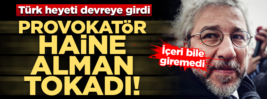 Vatan haini Can Dündar, Almanya’daki basın toplantısına alınmadı