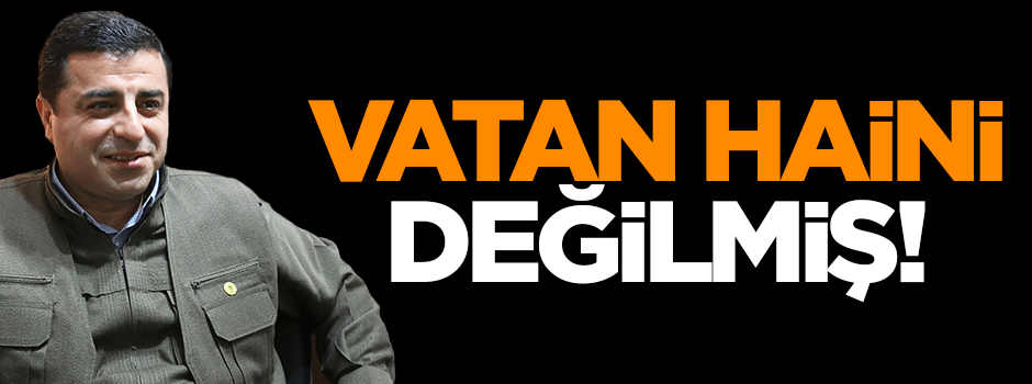 Vatan haini değilmiş!