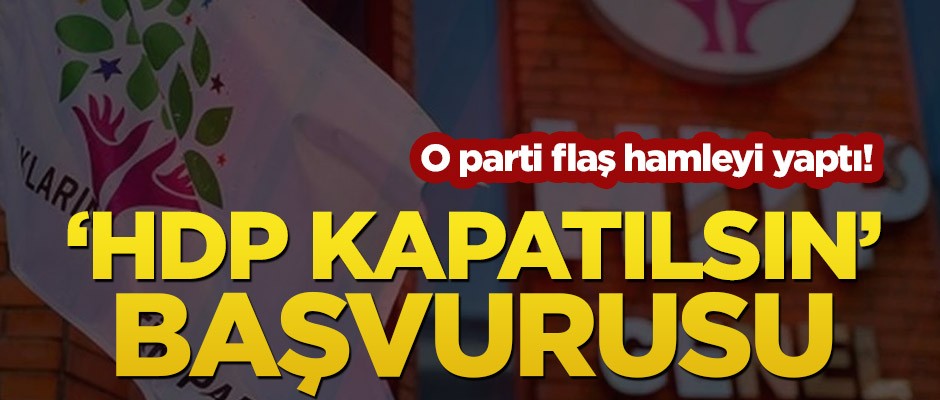 Vatan Partisi HDP’nin kapatılması için Yargıtay Cumhuriyet Başsavcılığına başvuru yaptı