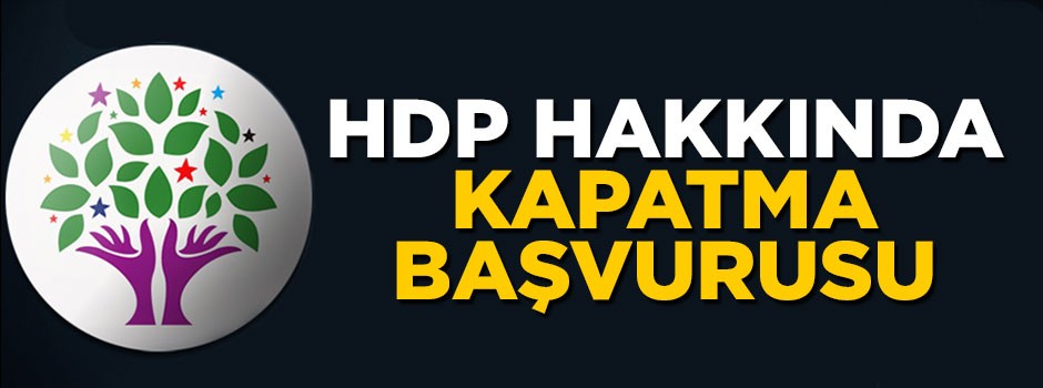 Vatan Partisi'nden HDP hakkında kapatma başvurusu