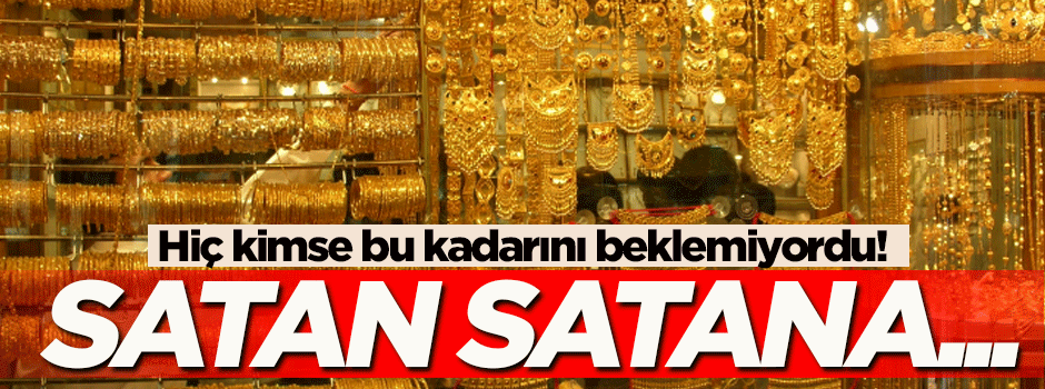 Vatandaş altını elinden çıkarıyor!