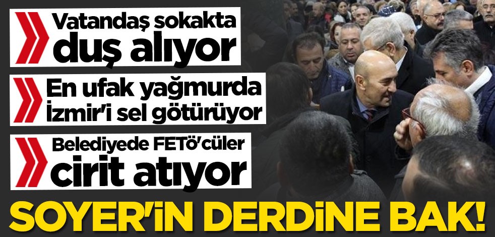 Vatandaş sokakta duş alıyor... Tunç Soyer Kanal İstanbul'a hayır kuyruğunda!
