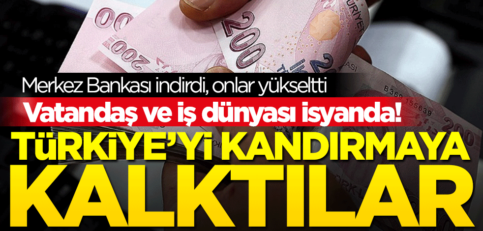 Vatandaş ve iş dünyası isyanda! Özel bankalar Türkiye'yi kandırmaya kalktı