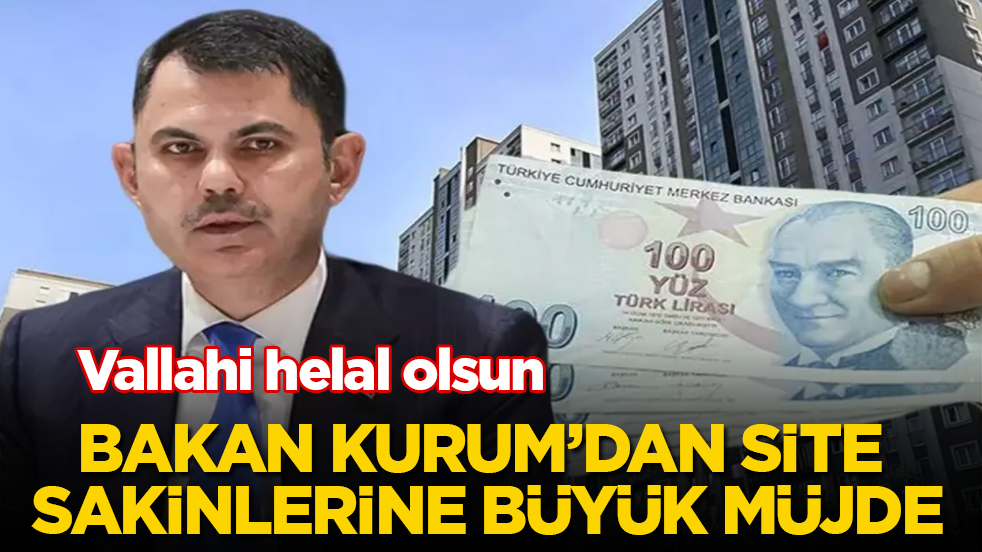 Vatandaşın kanayan yarası Meclis gündemine geliyor! Bakan Kurum’dan site sakinlerine büyük müjde