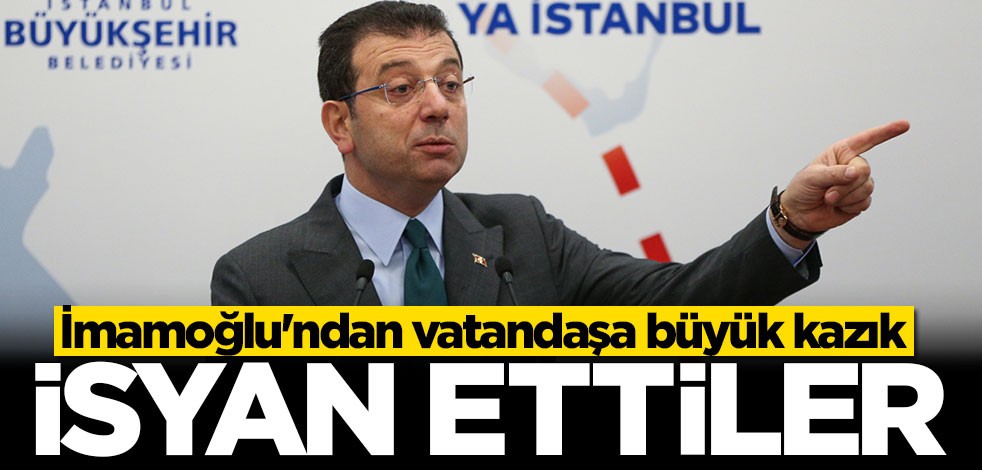 Vatandaşlar fahiş faturaya isyan etti