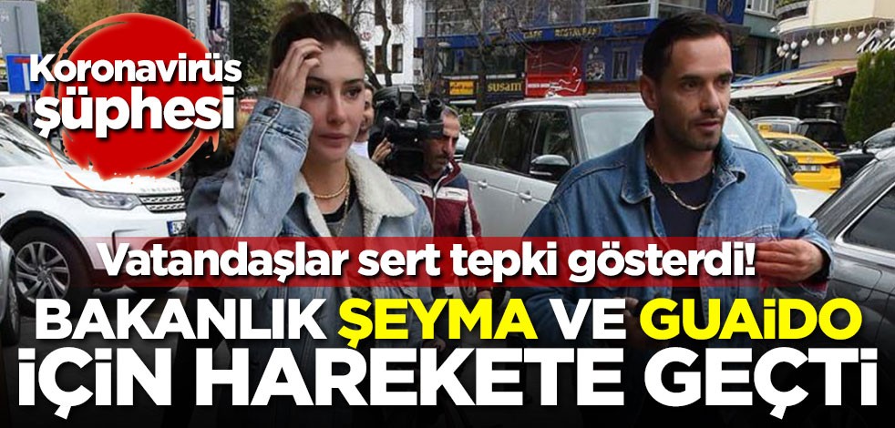 Vatandaşlar sert tepki gösterdi! İçişleri Bakanlığı Şeyma Subaşı ve Guaido için harekete geçti