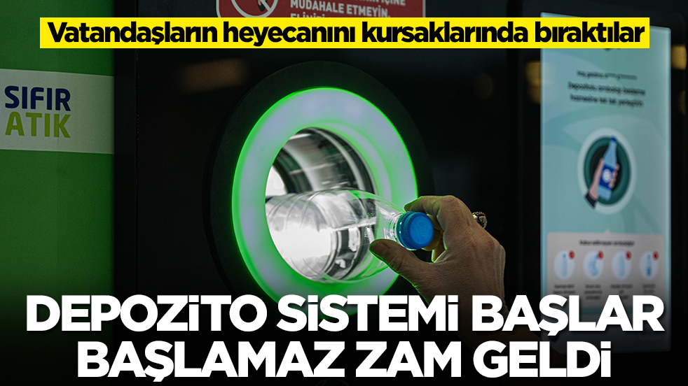 Vatandaşların heyecanını kursaklarında bıraktılar: Depozito sistemi başlar başlamaz zam yapıldı
