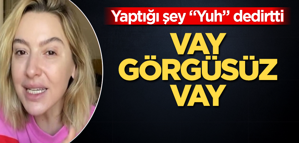 Vay görgüsüz Hadise vay! Yaptığı şey "Yuh" dedirtti
