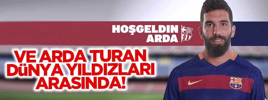 Ve Arda Turan Barcelona'da!