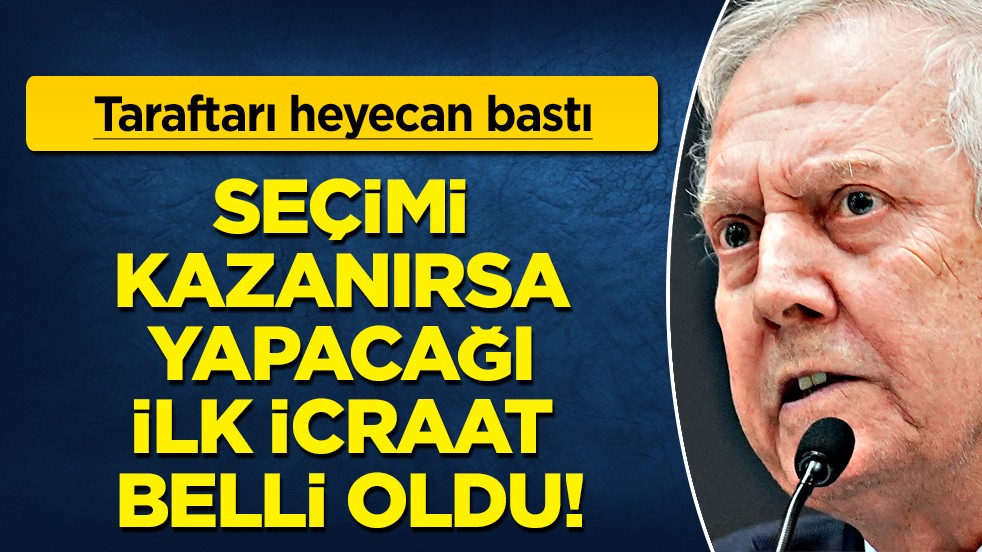 Ve Aziz Başkan'ın seçimi kazanırsa yapacağı ilk icraat belli oldu! İşte teknik direktör ve futbol direktörü tercihi