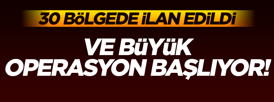 Hakkari'de 30 bölge 'Özel güvenlik bölgesi' ilan edildi
