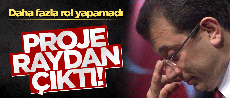 Ve proje Ekrem raydan çıktı özüne döndü!