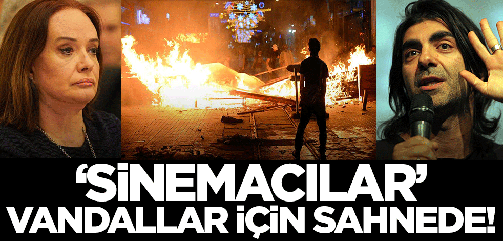 Ve sinemacılar sahnede... Gezici vandallar kentlerini savunmuş!