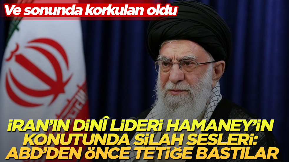 Ve sonunda korkulan oldu! İran’ın dinî lideri Hamaney’in konutunda silah sesleri: ABD’den önce tetiğe bastılar