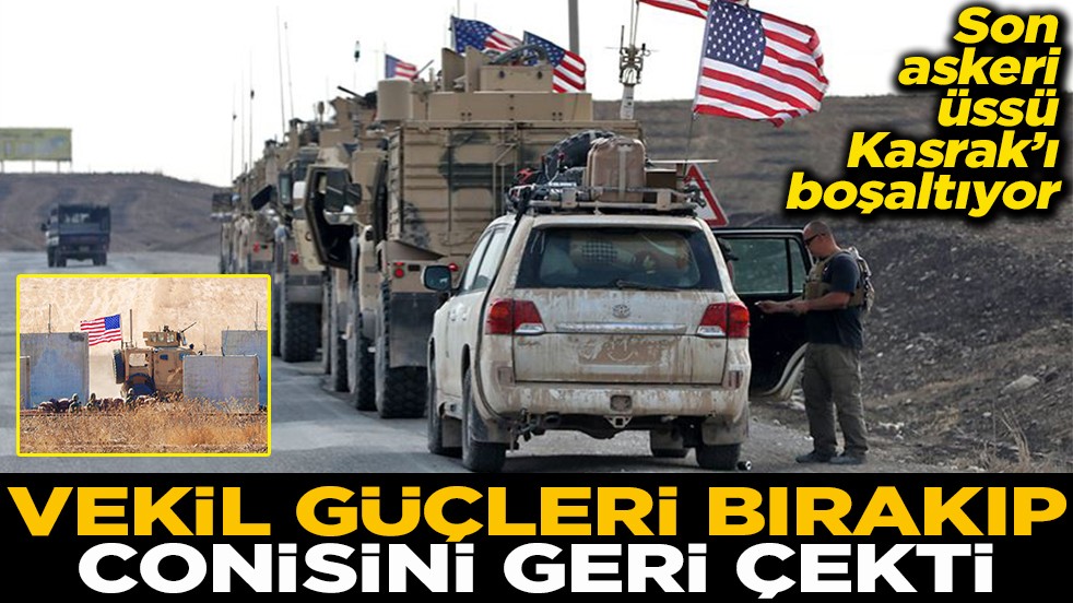 Vekil güçleri bırakıp conisini geri çekti