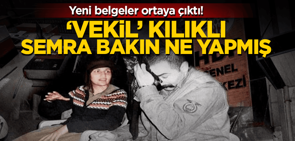 ‘Vekil’ kılıklı terör sevici Semra’nın yeni fotoğrafları ortaya çıktı