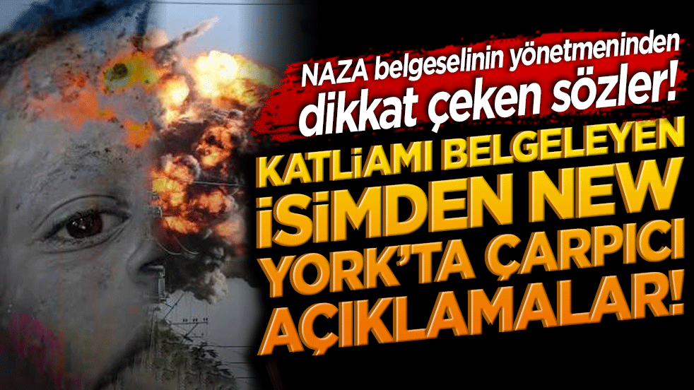 Venedik'i karıştıran NAZA belgeselinin yönetmeninden dikkat çeken sözler! Katliamı belgeleyen isimden New York prömiyerinde çarpıcı açıklamalar!
