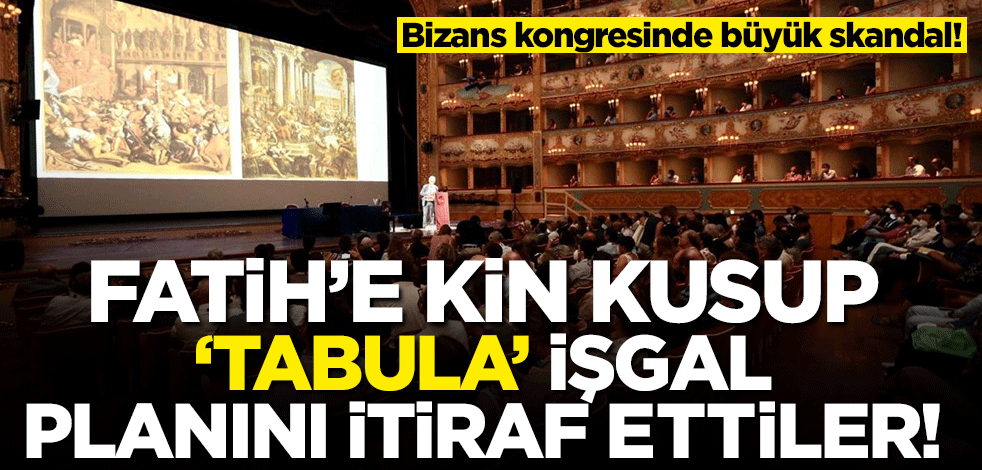 Venedik'te skandal kongre! Bizançıların işgal planı su yüzüne çıktı: Tabula