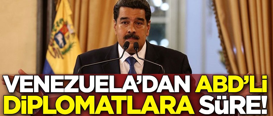 Venezuela, ABD'li diplomatlara ülkeyi terk etmeleri için süre verdi
