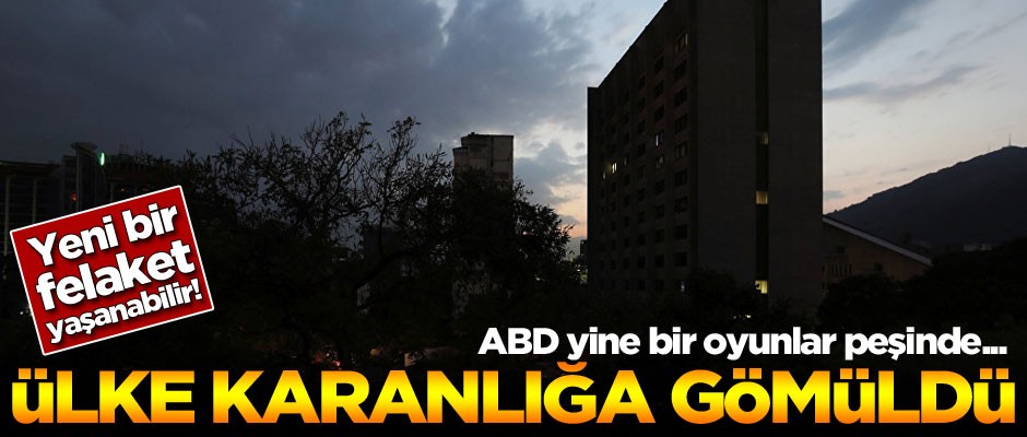 Ülke karanlığa gömüldü! Yeni bir felaket yaşanabilir