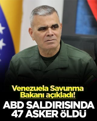 Venezuela Savunma Bakanı açıkladı! ABD saldırısında 47 asker öldü