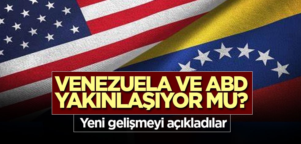 Venezuela ve ABD yakınlaşıyor mu? Mutabık kaldıklarını açıkladılar