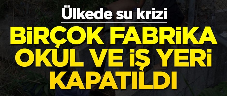 Venezuela'da büyük kriz! Çok sayıda okul, fabrika ve iş yeri kapandı