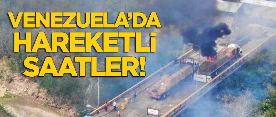 Venezuela'da hareketli saatler!