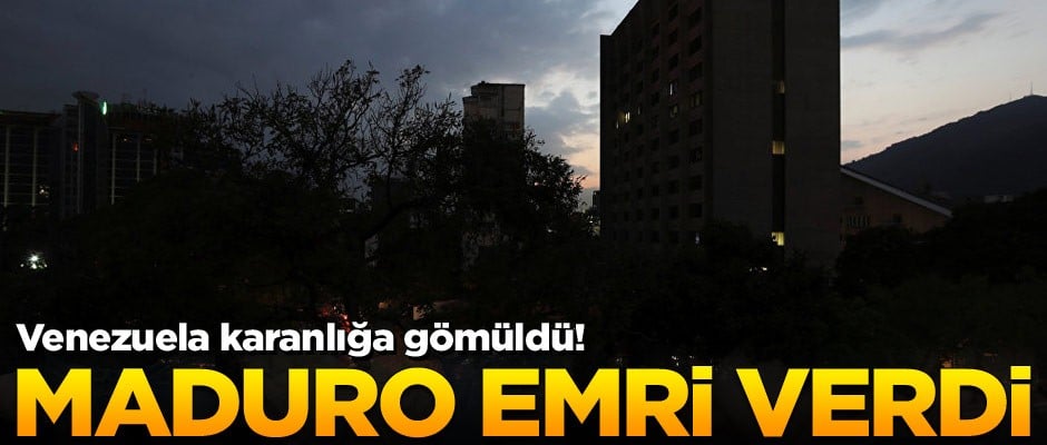Venezuela'da kriz sürüyor! Maduro emri verdi