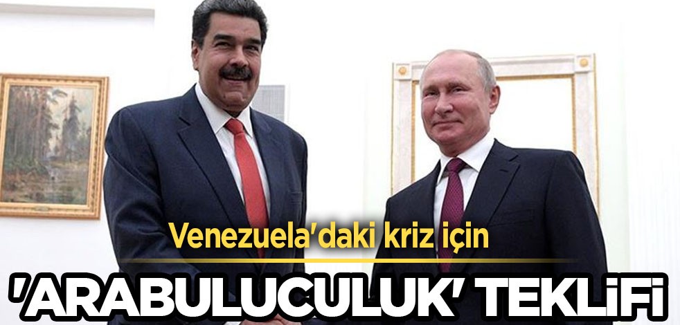  Venezuela'daki kriz için 'arabuluculuk' görevi Rusya'ya emanet mi? Herkes çok şaşırdı! Çok konuşulacak