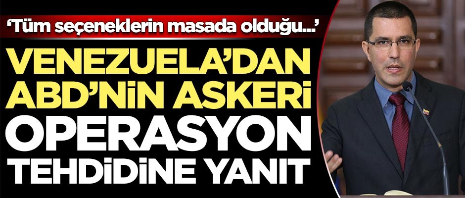 Venezuela'dan ABD'nin askeri operasyon tehdidine yanıt: Yalan söylüyorlar