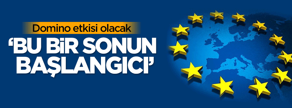 Veren: Bu bir sonun başlangıcı