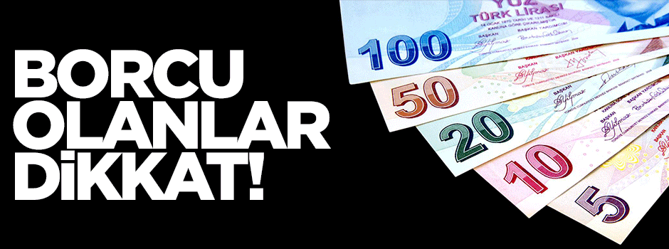 Vergi borçluları belli oluyor