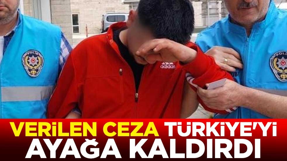 Verilen ceza Türkiye'yi ayağa kaldırdı