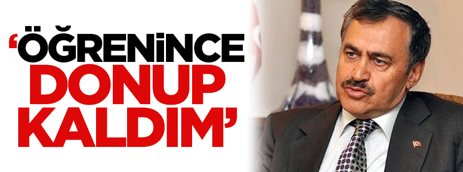 Veysel Eroğlu: Tahşiyeciler olayını duyunca donup kaldım