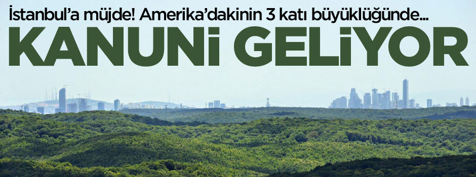 Bakan Eroğlu'ndan İstanbul'a büyük müjde! Kanuni geliyor