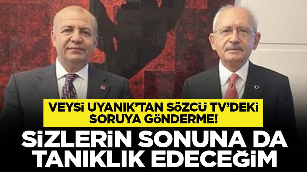 Veysi Uyanık’tan Sözcü TV’deki soruya gönderme! ‘Sizlerin sonuna da tanıklık edeceğim’
