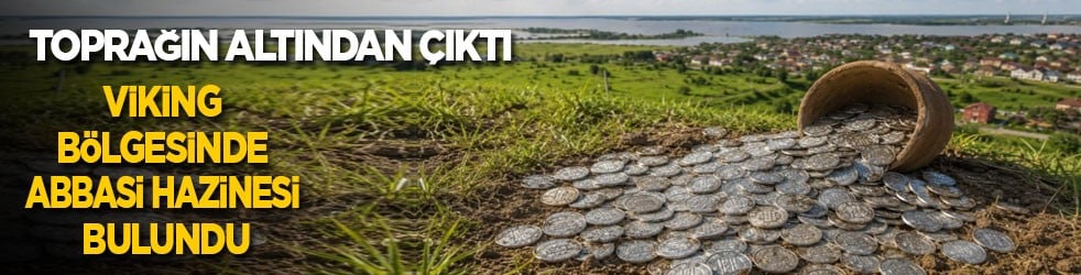Viking bölgesinde Abbasi hazinesi bulundu: Toprağın altından çıktı